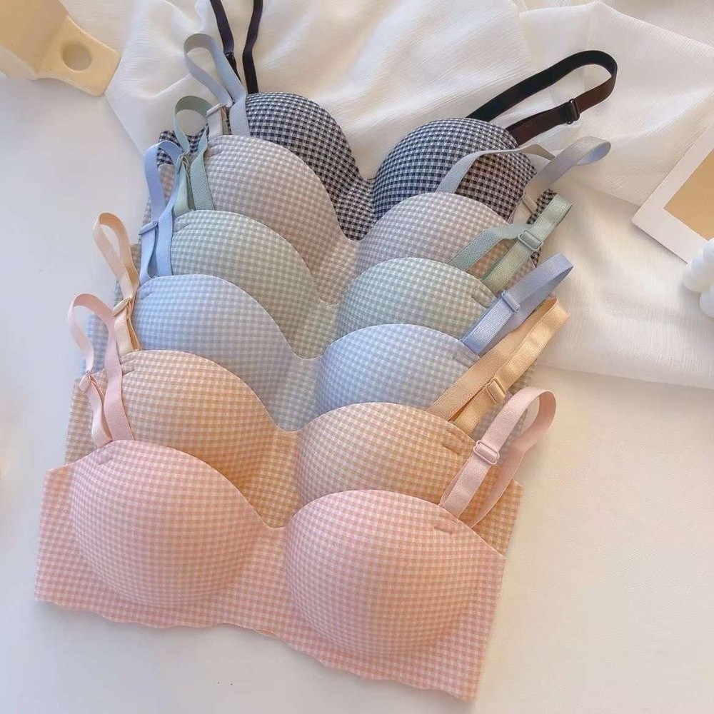 Plunge Bra Push Up - Ademende naadloze beha Naadloos draadloos ondergoed