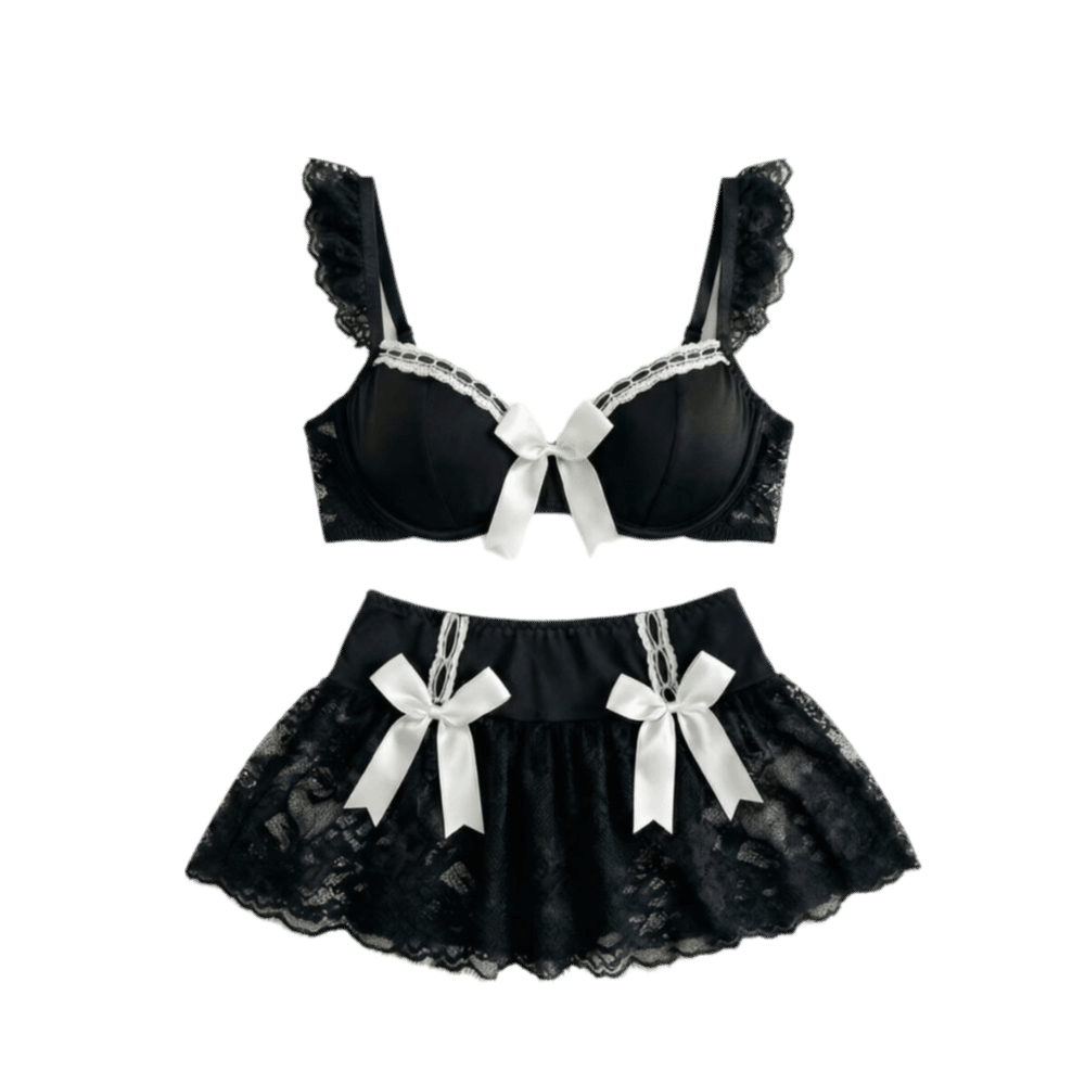 Sexy kant lingerie minirok met - Sheer Bra Lace recensie en prijs
