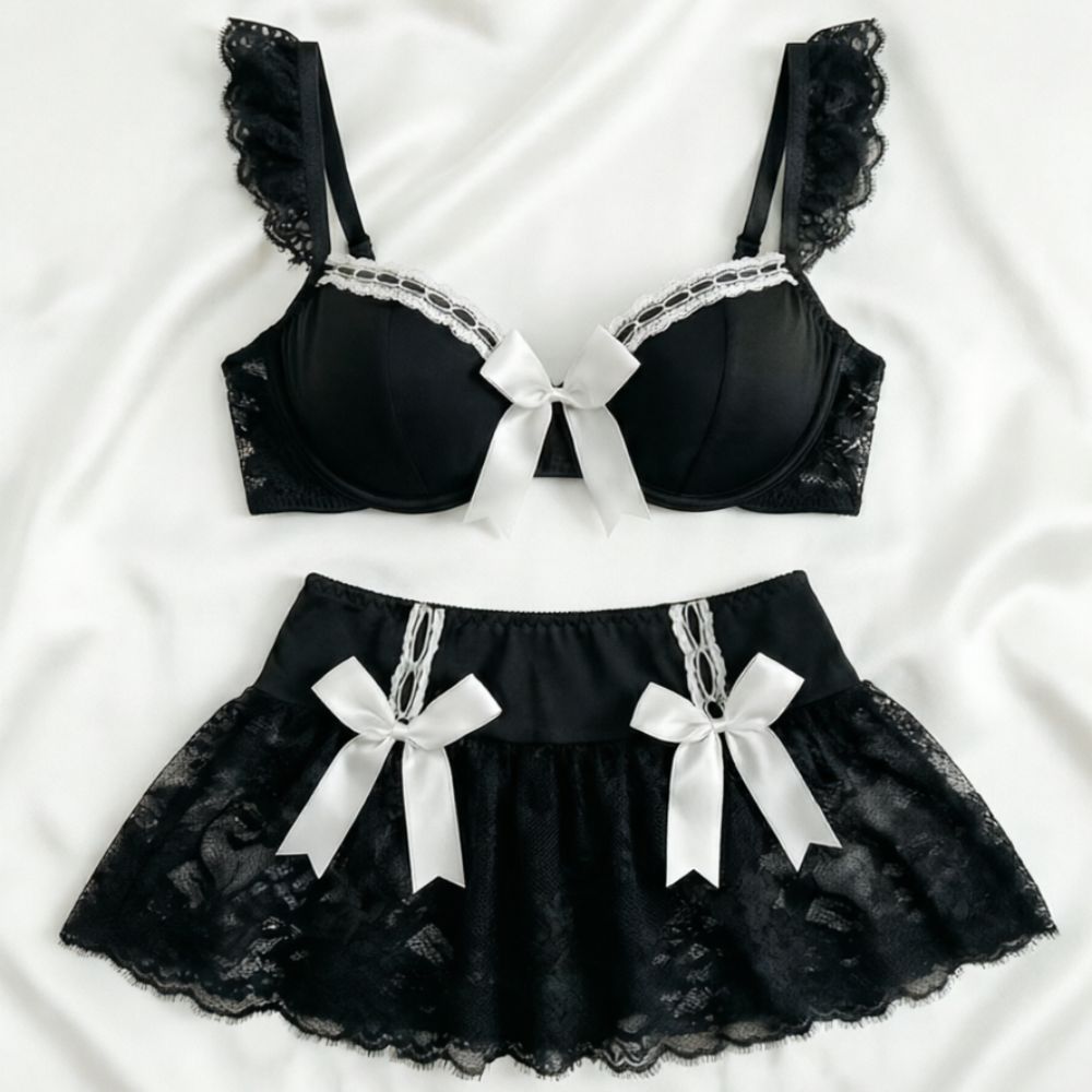 Sexy kant lingerie minirok met - Sheer Bra Lace recensie en prijs