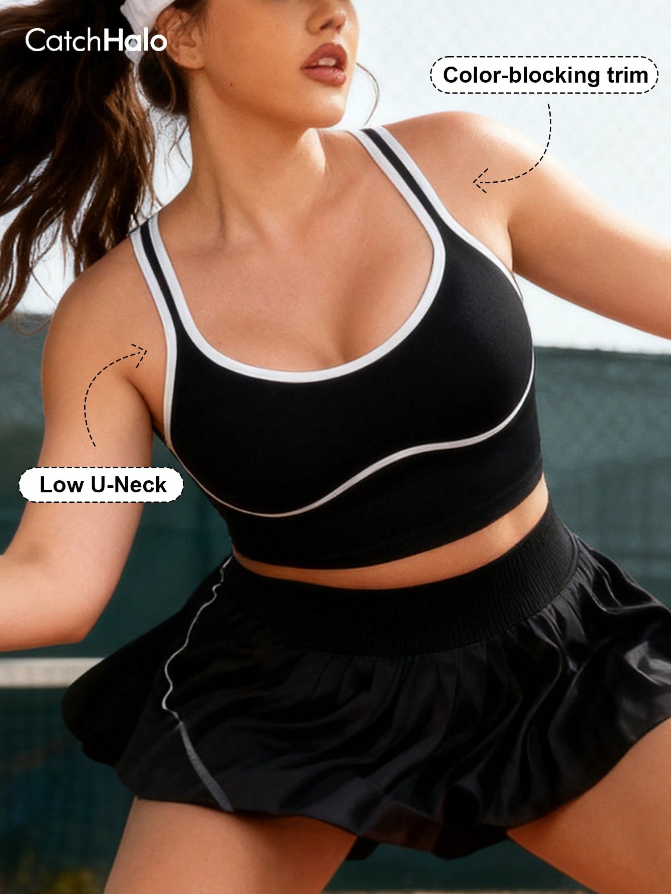 Dames Plus Size Naadloze Brale - Sports Bra Racerback recensie en prijs