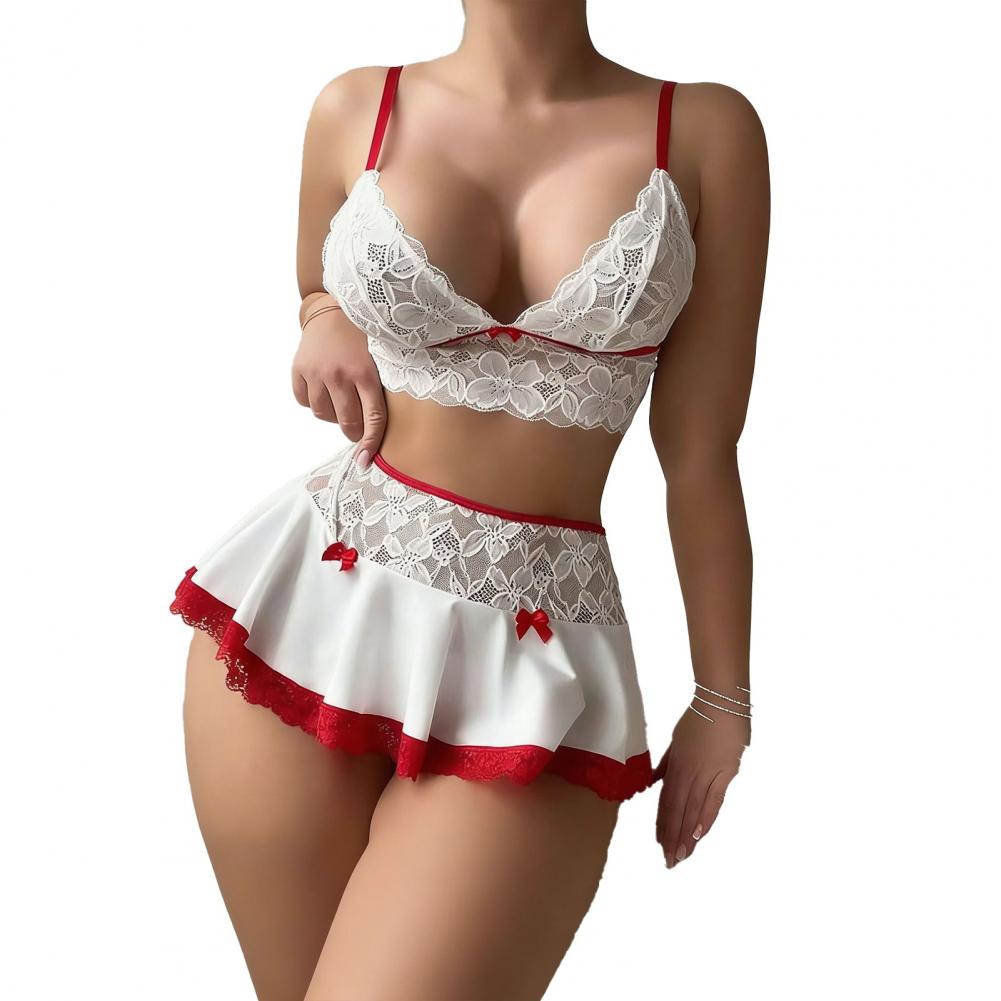 Zomer Sexy Pyjama Set voor Vro - Sheer Bra Lace recensie en prijs
